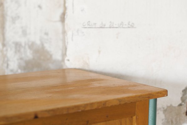 Oak Desk from Jean Prouvé Workshops, 1950-LA-1742450