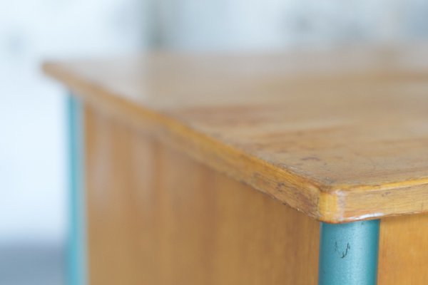 Oak Desk from Jean Prouvé Workshops, 1950-LA-1742450