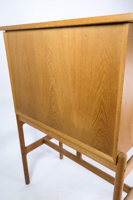 Oak Desk in the style of Henry Rosengren Hansen, 1960s-UY-1369656