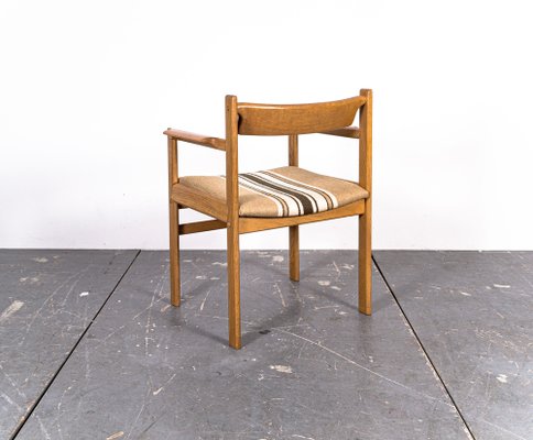 Oak Dining Armchair in the Style of Brahmin-VLO-1353069