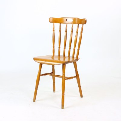 Oak Dining Chairs, 1960s, Set of 4-UL-888114