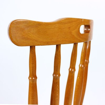 Oak Dining Chairs, 1960s, Set of 4-UL-888114