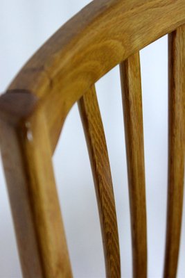 Oak Dining Chairs from Interier Praha, 1960s, Set of 4-WVS-1703360