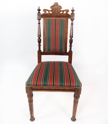 Oak Dining Room Chairs, 1920s, Set of 6-UY-1000747