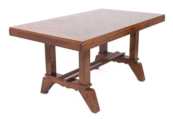 Oak Dining Table, 1890s-JCN-1806794