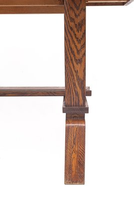 Oak Dining Table, 1890s-JCN-1806794