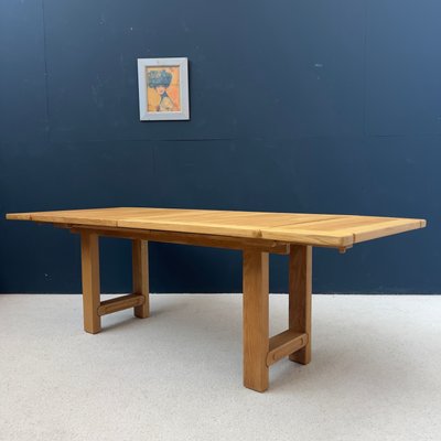 Oak Dining Table by Guillerme Et Chambron for Votre Maison, 1960s-EAJ-2041768