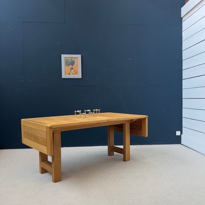 Oak Dining Table by Guillerme Et Chambron for Votre Maison, 1960s-EAJ-2041768