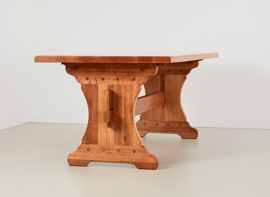 Oak Dining Table by Meubelfabriek Oisterwijk, 1940s-BPT-1766254