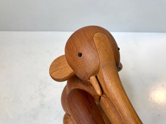 Oak Elephant by Kay Bojesen, 1950s-LCR-952199