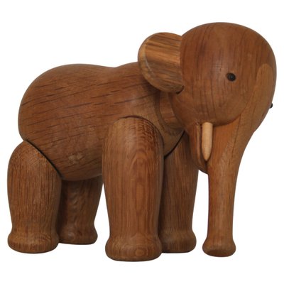 Oak Elephant Toy by Kay Bojesen, 1950s, Denmark-WRF-1342642