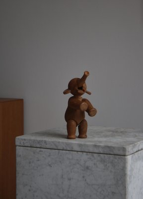 Oak Elephant Toy by Kay Bojesen, 1950s, Denmark-WRF-1342642