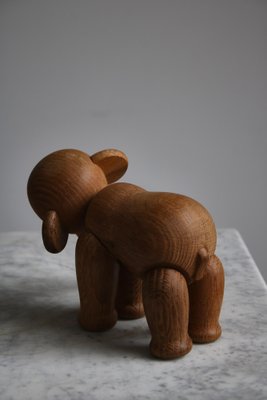 Oak Elephant Toy by Kay Bojesen, 1950s, Denmark-WRF-1342642