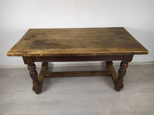 Oak Farm Table, 1950s-EAD-1417567