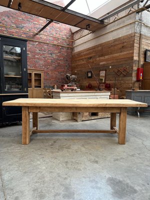 Oak Farmhouse Table, 1960s-WSZ-2036465