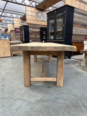 Oak Farmhouse Table, 1960s-WSZ-2036465