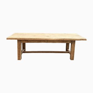 Oak Farmhouse Table, 1960s-WSZ-2036465