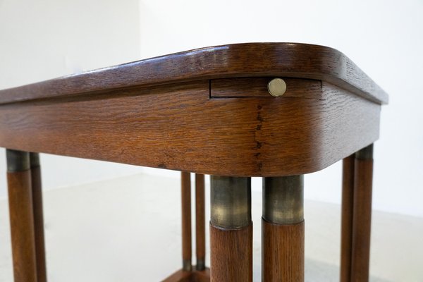 Oak Game Table, 1920s-FGA-1802641