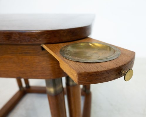 Oak Game Table, 1920s-FGA-1802641