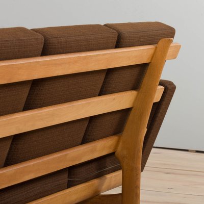 Oak GE236 4-Seater Sofa by Hans Wegner for Getama, Denmark, 1960s-UE-1395678