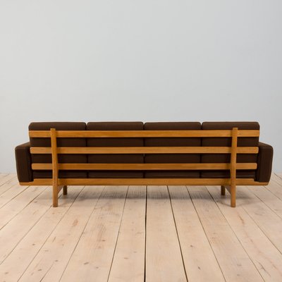 Oak GE236 4-Seater Sofa by Hans Wegner for Getama, Denmark, 1960s-UE-1395678