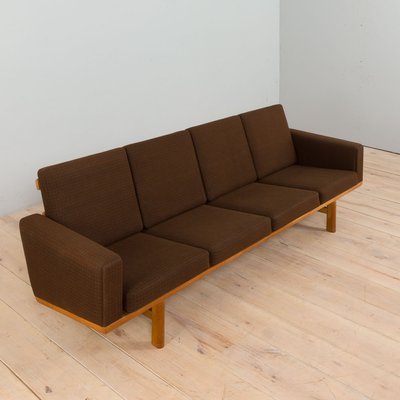 Oak GE236 4-Seater Sofa by Hans Wegner for Getama, Denmark, 1960s-UE-1395678