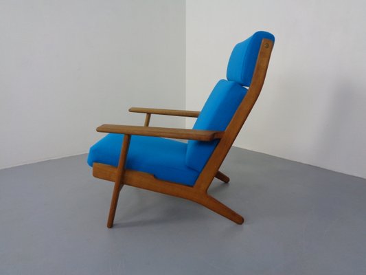 Oak & Kvadrat Hallingdal GE290H Armchair by Hans J. Wegner for Getama, 1960s-RDW-1350657