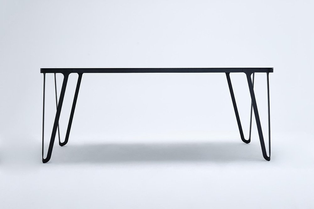 Oak Loop 240 Table by Sebastian Scherer