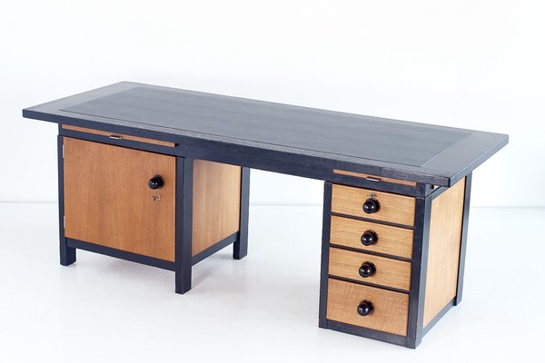 Oak, Macassar and Ebony Desk by Frits Spanjaard, 1932-FMT-605928