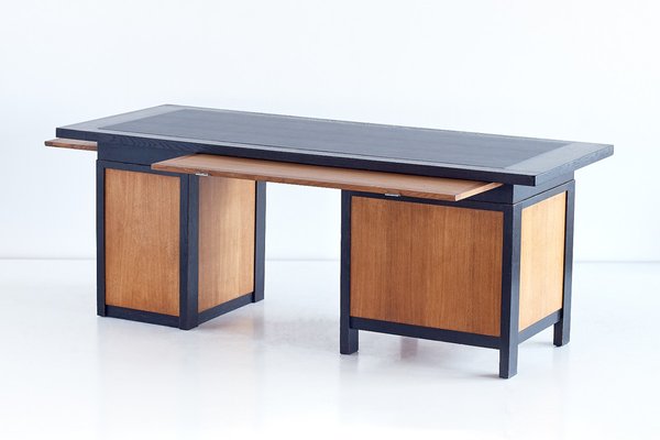 Oak, Macassar and Ebony Desk by Frits Spanjaard, 1932-FMT-605928