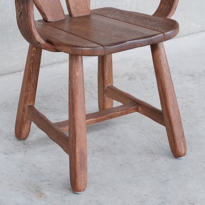 Oak Mid-Century Dining Chairs, Set of 4-JRP-1295873