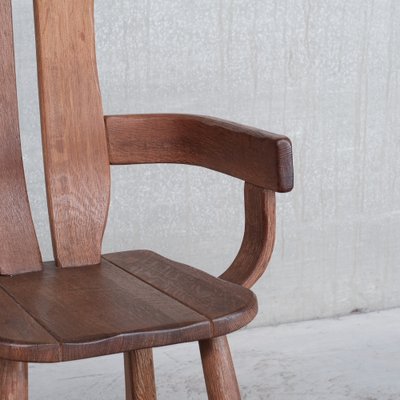 Oak Mid-Century Dining Chairs, Set of 4-JRP-1295873