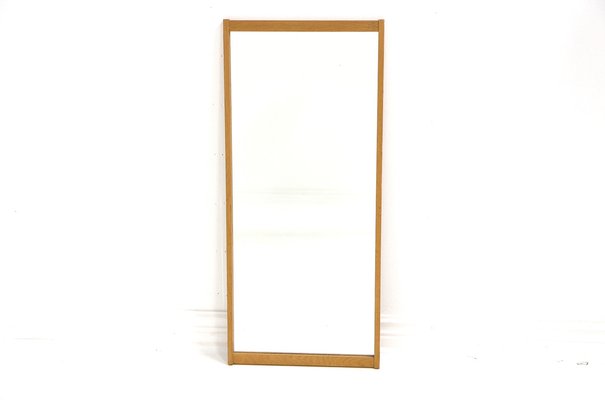 Oak Mirror from Fröseke, Sweden, 1960s-GEK-1444771