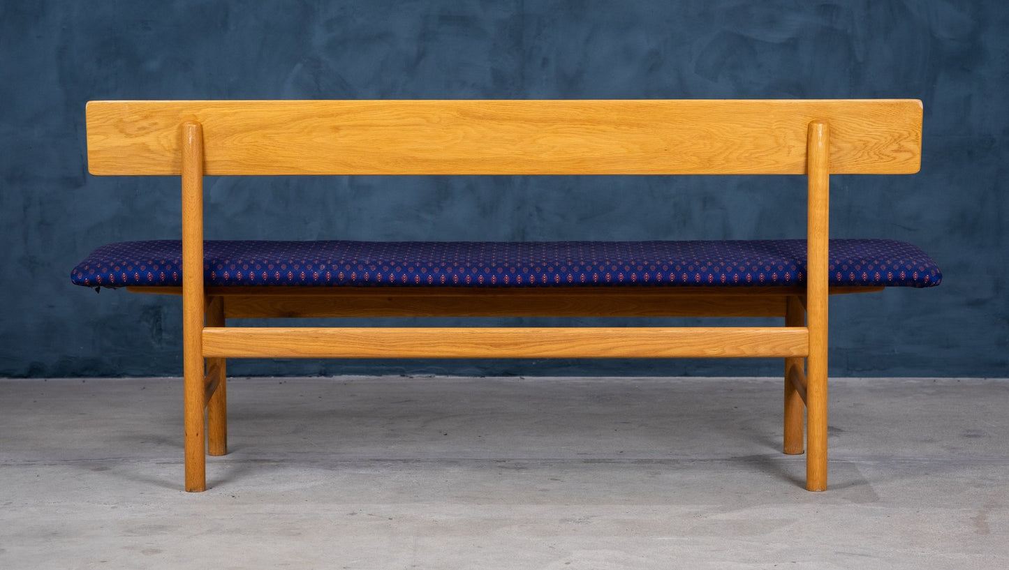 Oak Model 3171 Bench by Børge Mogensen for Fredericia Furniture Factory, 1950s