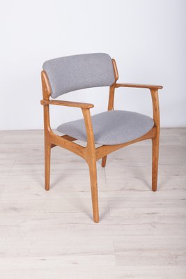 Oak Model 49 Dining Chairs by Erik Buch for Odense Maskinnedkeri O.D. Furniture, 1960s, Set of 6-NIT-1292146