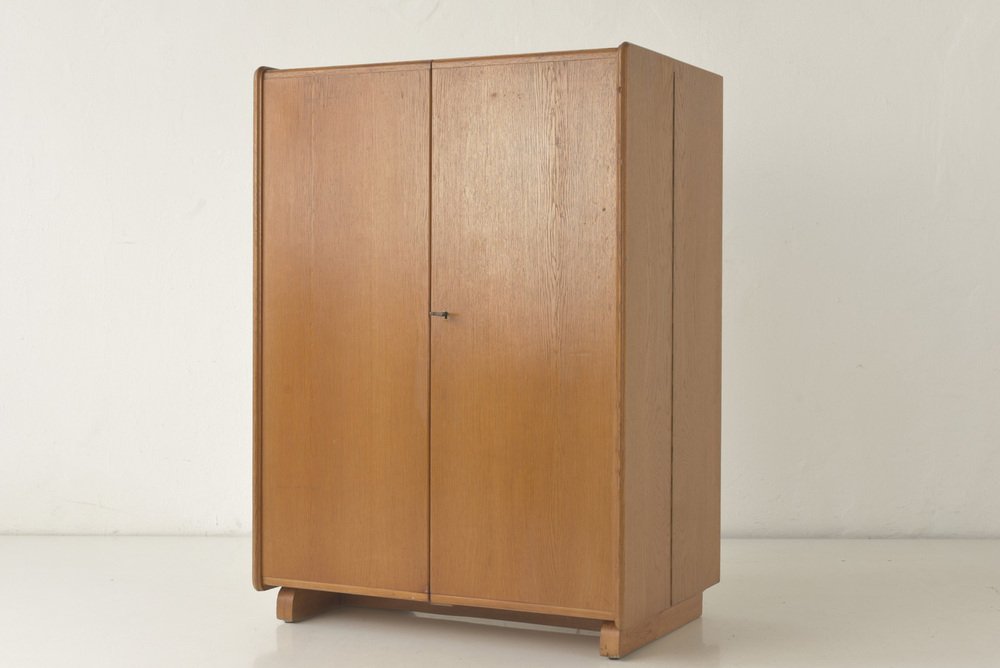 Oak No.4 Cabinet Office from Möbelfabrik August Stranghöner, Germany, 1950s