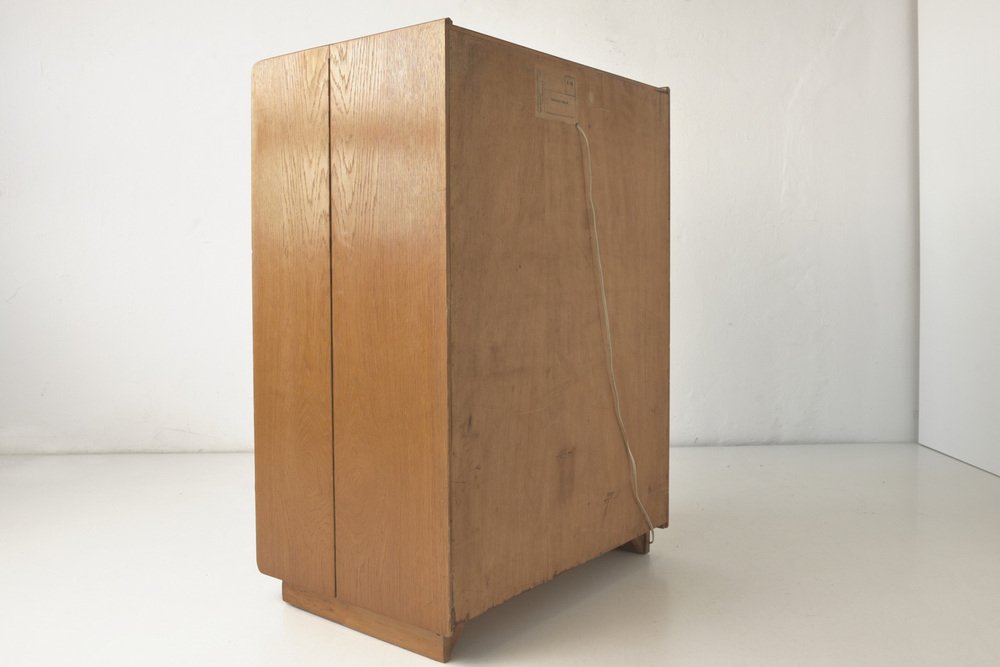 Oak No.4 Cabinet Office from Möbelfabrik August Stranghöner, Germany, 1950s