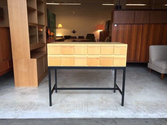 Oak Register Cabinet, 1960s-WSA-831426