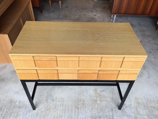 Oak Register Cabinet, 1960s-WSA-831426