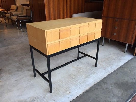 Oak Register Cabinet, 1960s-WSA-831426