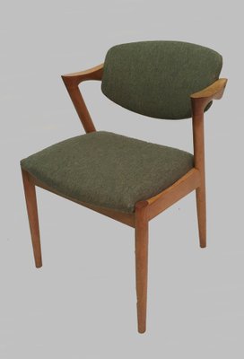 Oak Restored Dining Chairs by Kai Kristiansen for Andersen Møbelfabrik, 1960s, Set of 10-VVO-1973862