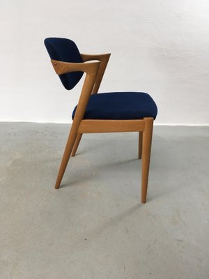 Oak Restored Dining Chairs by Kai Kristiansen for Andersen Møbelfabrik, 1960s, Set of 10-VVO-1973862