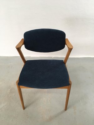 Oak Restored Dining Chairs by Kai Kristiansen for Andersen Møbelfabrik, 1960s, Set of 10-VVO-1973862