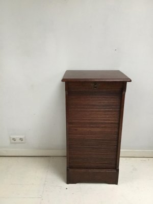 Oak Roller Cabinet, 1960s-SU-820117