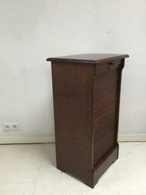 Oak Roller Cabinet, 1960s-SU-820117