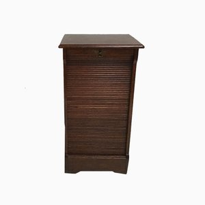 Oak Roller Cabinet, 1960s-SU-820117