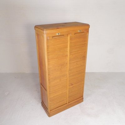 Oak Roller Shutter Box, 1930s-TL-2034808