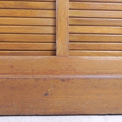 Oak Roller Shutter Box, 1930s-TL-2034808