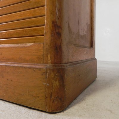 Oak Roller Shutter Box, 1930s-TL-2034808