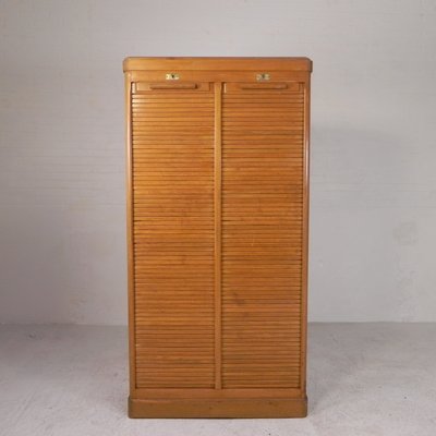 Oak Roller Shutter Box, 1930s-TL-2034808